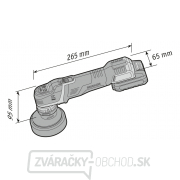 Aku Flex rotačná a excentrická leštička 10,8V PXE 80 10.8-EC/2.5 Set Náhľad