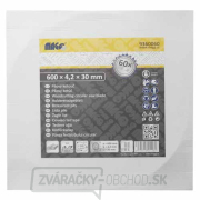 MAGG Pilový kot. 600x4,2x30 / 60 zubů - střídavě šikmé  Náhľad