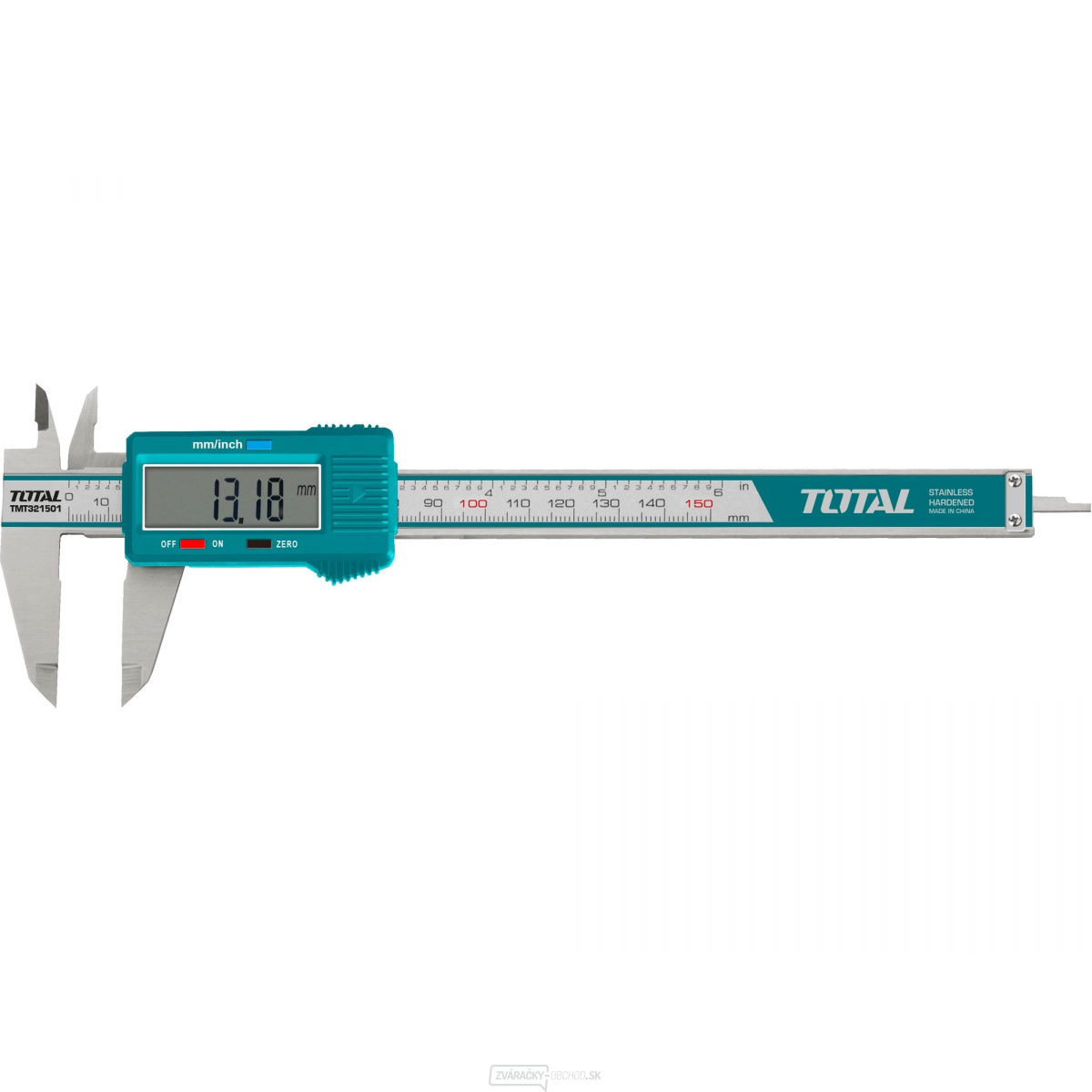 Mierka posuvné digitálne, 150mm, rozlíšenie 0-150mm, rozlíšenie 0,01mm