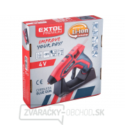 Pištole tavná lepiaca aku, ⌀7,2mm, 4V Li-ion, 1500mAh Pištole tavná lepiaca aku, ⌀7,2mm, 4V Li-ion, 1500mAh náhled