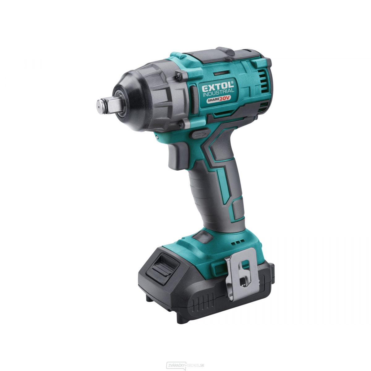 Aku rázový uťahovák Extol 1/2“ aku SHARE20V