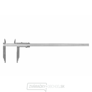 Posuvné meradlo s jemným stavaním KINEX 1500 mm, 200 mm, 0,05 mm, s hornými nožmi, STN 25 1231, DIN 862 gallery main image