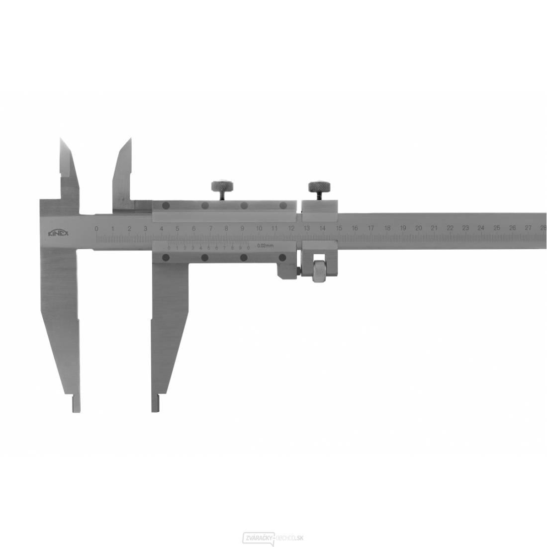 Posuvné meradlo KINEX 2000 mm, 200 mm, 0,05 mm, s hornými nožmi, STN 25 1234, DIN 862