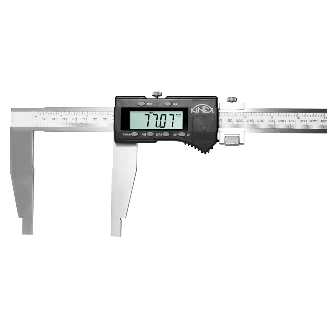 E-shop KINEX/K-MET Digitálne posuvné meradlo KINEX 2000/150/0,01 mm, DIN 862 6043-55-150