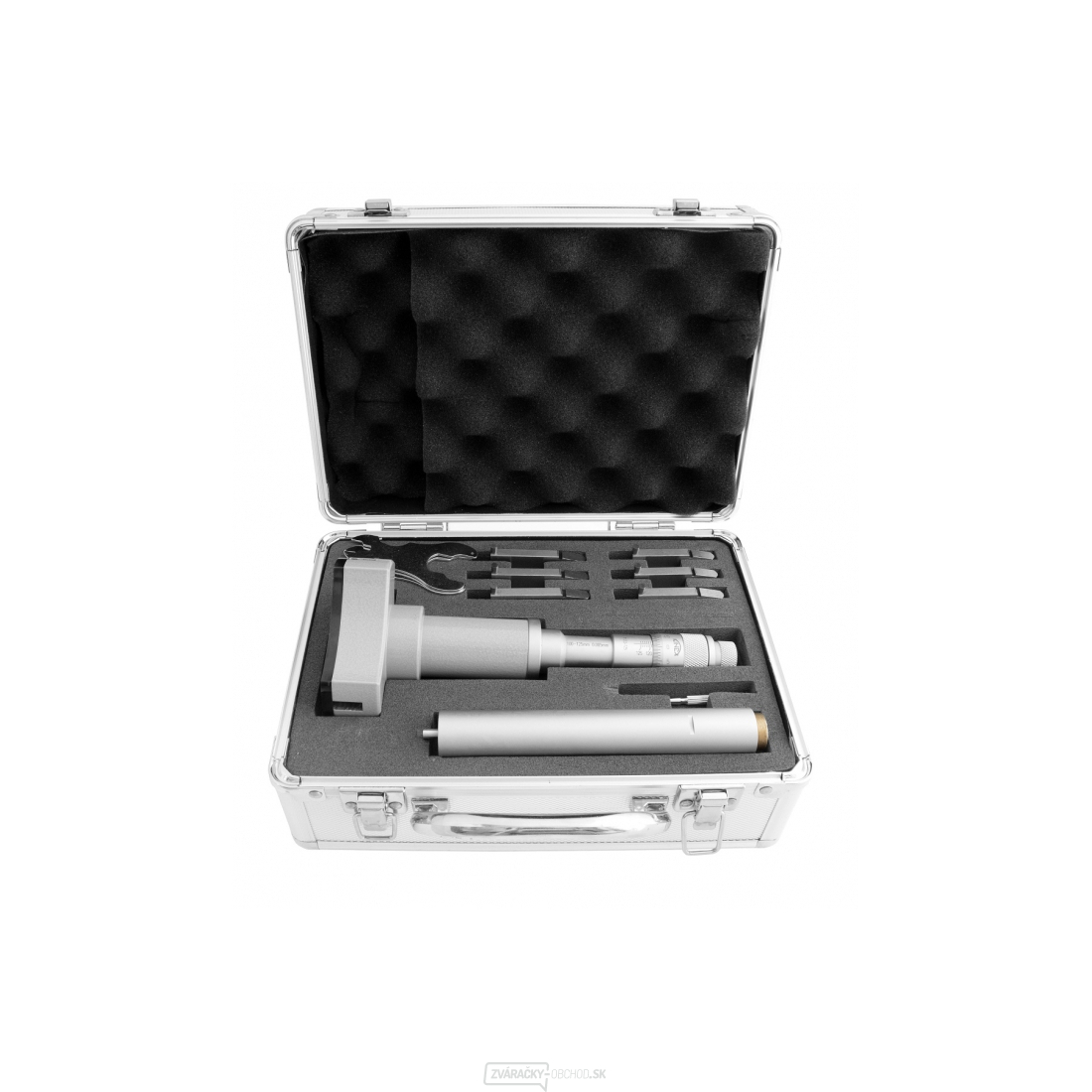 Mikrometer dutinový trojdotykový (dutinomer) KINEX 200-225 mm/0,005mm, DIN 863