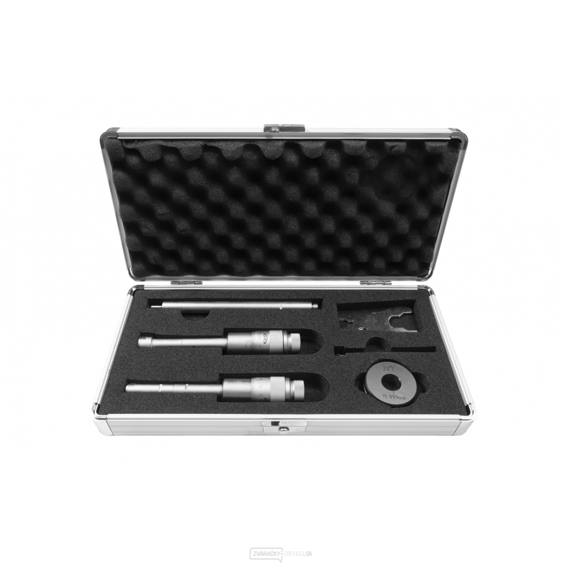 Súprava trojdotykových mikrometrov (dutinomerov) KINEX 2-3 mm, 0,001 mm, DIN 863, IP 54