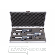 Sada digitálnych trojdotykových mikrometrov (dutinomerov) KINEX - 3-6 mm, DIN 863, IP 54 Sada digitálnych trojdotykových mikrometrov (dutinomerov) KINEX - 3-6 mm, DIN 863, IP 54 gallery main image