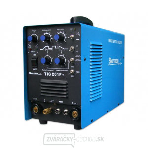 Zvárací invertor TIG 201P Pulze + Horák + Zemniaci Kábel gallery main image