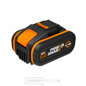 WA3641 - Akumulátor s indikátorom Li-Ion 20V, 6Ah gallery main image
