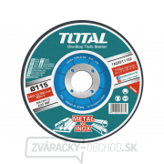 Kotúče rezné na kov, 10ks, 115mm, 115x1,2x22,2mm, max. 13300 ot./min gallery main image