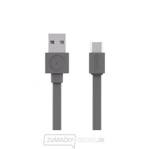 ALLOCACOC USB/USB-C kábel 1,5 m sivý gallery main image