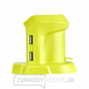 Ryobi R18USB-0 aku USB adaptér ONE + (bez batérie a nabíjačky) Náhľad