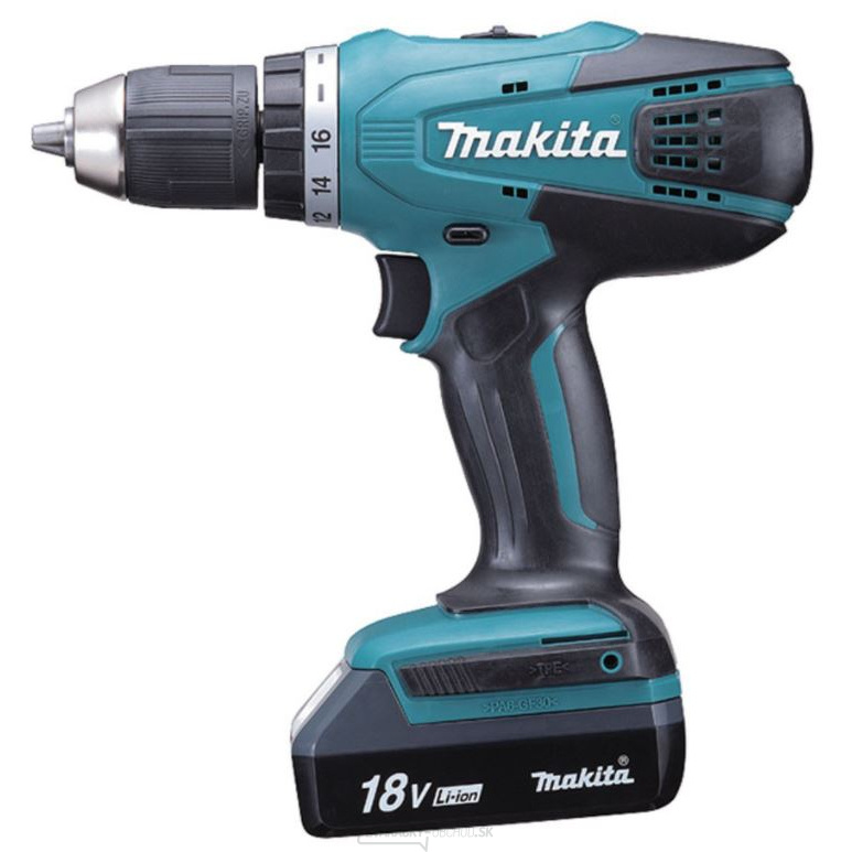 MAKITA Aku vŕtací skrutkovač DF457DWE