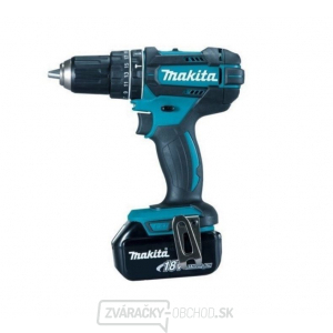 MAKITA Aku príklepový vŕtací skrutkovač DHP482RFJ gallery main image