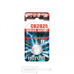 Batérie CR2025 MAXELL lítiová 1BP