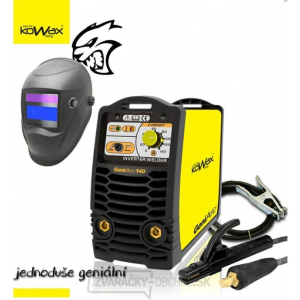 KOWAX® GeniArc® 140 Zvárací invertor MMA/TIG SET I - 3m Káble + Kukla