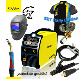 KOWAX GeniMig 220, Zvárací invertor, horák 240A 3m, káble 3m, ventil CO2, kukla KWX3 + TRIČKO gallery main image