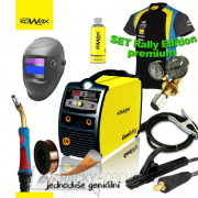 KOWAX GeniMig 220, horák 3m, káble 3m, ventil, kukla, zvárací drôt, separačná sprej + TRIČKO gallery main image