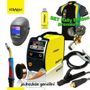 KOWAX GeniMig 220, horák 3m, káble 3m, ventil, kukla, zvárací drôt, separačná sprej + TRIČKO gallery main image