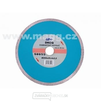 Diamantový kotúč celoobvodový 200x25,4mm