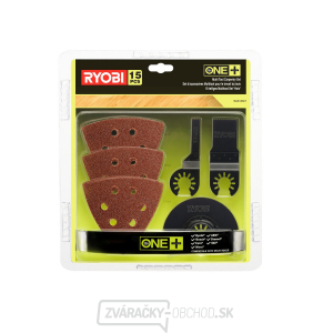 Ryobi RAK15MT 15ti dielna sada príslušenstva k multifunknímu náradia gallery main image