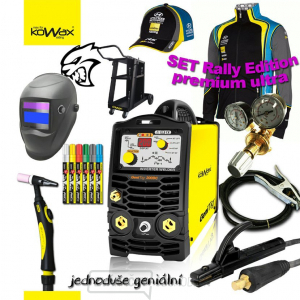 KOWAX GENITIG 200DC ZVÁRACIA INVERTOR DC TIG/MMA + HORÁK + KÁBLE + VENTIL + KUKLA + PODVOZOK + MIKINA gallery main image