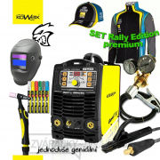KOWAX GENITIG 200AC/DC HF ZVÁRACIA INVERTOR DC TIG/MMA + KÁBLE + HORÁK + VENTIL + KUKLA + MIKINA + ČIAPKY gallery main image