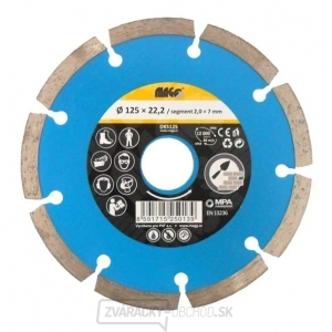 Diamantový kotúč segmentový 125x22,2mm Diamantový kotúč segmentový 125x22,2mm gallery main image