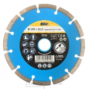 Diamantový kotúč segmentový 150x22,2mm  Diamantový kotúč segmentový 150x22,2mm  gallery main image