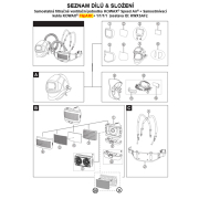 KOWAX Filtračne ventilačná jednotka Speed Air FLIP + Kukla + KOWAX FLIP ARC + čistič kukiel náhled