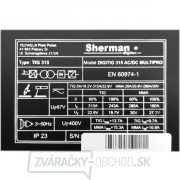 SHERMAN DIGITIG 315 AC/DC Multipro + HORÁK + KÁBLE + VENTIL + PLNÁ FĽAŠA ARGÓN Náhľad