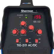 SHERMAN ZVÁRACÍ INVERTOR TIG 201 AC/DC + KÁBLE + HORÁK + SADA VYBAVENIA + VENTIL + plná LAHEV ARGON  SHERMAN ZVÁRACÍ INVERTOR TIG 201 AC/DC + KÁBLE + HORÁK + SADA VYBAVENIA + VENTIL + plná LAHEV ARGON  náhled