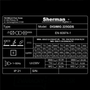 SHERMAN INVERTOROVÁ ZVÁRAČKA DIGIMIG 225GDS + HORÁK 3M+ KÁBLE + KUKLA + VENTIL + DRÔT + SPREJ + VOZÍK + plná LAHEV CO2 SHERMAN INVERTOROVÁ ZVÁRAČKA DIGIMIG 225GDS + HORÁK 3M+ KÁBLE + KUKLA + VENTIL + DRÔT + SPREJ + VOZÍK + plná LAHEV CO2 náhled