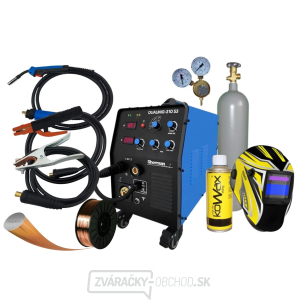 SHERMAN POLOAUTOMATICKÁ ZVÁRAČKA DUALMIG 210 S3 + HORÁK + KÁBLE + KUKLA + VENTIL + DRÔT + SPREJ + plná LAHEV CO2 SHERMAN POLOAUTOMATICKÁ ZVÁRAČKA DUALMIG 210 S3 + HORÁK + KÁBLE + KUKLA + VENTIL + DRÔT + SPREJ + plná LAHEV CO2 gallery main image