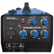Sherman DualMIG 210 S4 + Horák + káble + kukla + ventil + drôt + sprej + vozík + fľaša CO2 Náhľad