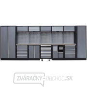 Zostava dielenského nábytku Procarosa PROFI XL Pracovná doska: drevená, Hmotnosť: 457 kg gallery main image
