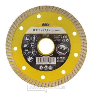 Diamantový kotúč TURBO SPEED 115x22,2mm Diamantový kotúč TURBO SPEED 115x22,2mm gallery main image