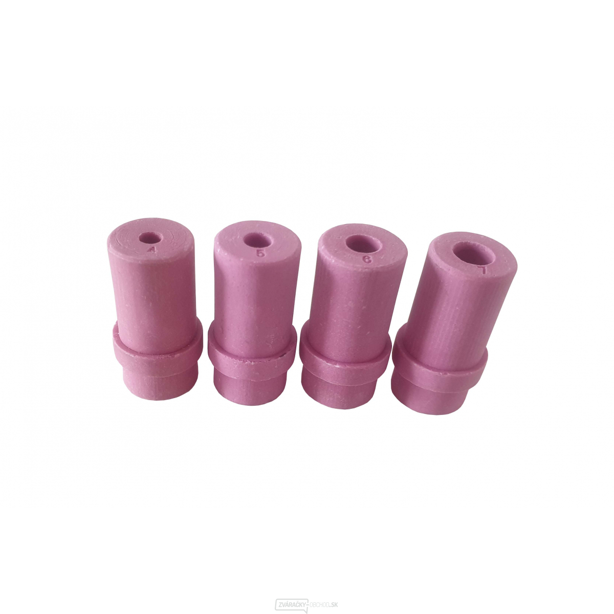 Súprava keramických trysiek 4, 5, 6 a 7 mm k pieskovaciemu boxu Procarosa PROFI90, PROFI220-I a PROFI350