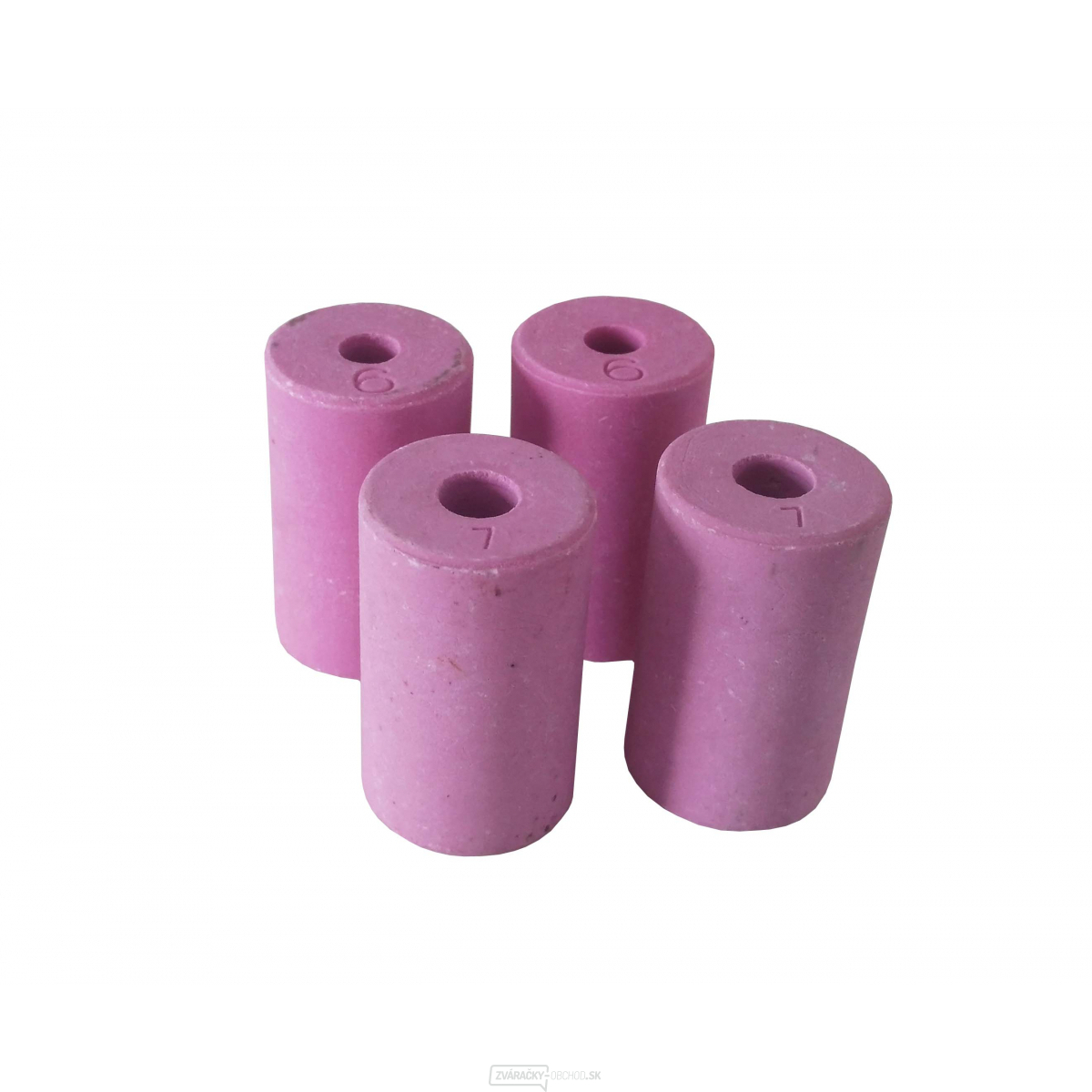 Súprava keramických trysiek 2x6 a 2x7 mm k pieskovaciemu boxu Procarosa PROFI420, PROFI990 a PROFI1200