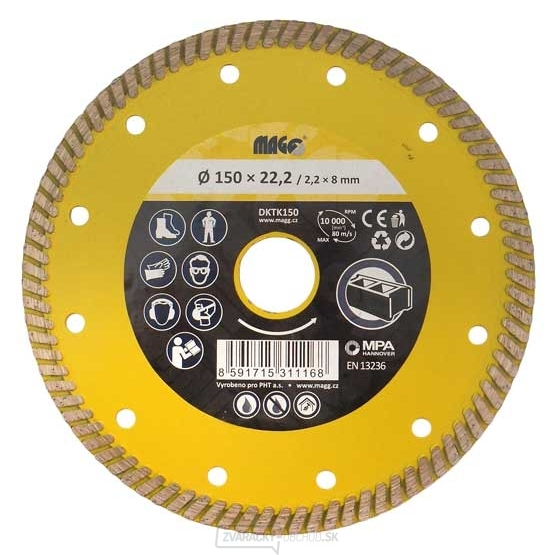 Diamantový kotúč TURBO SPEED 150x22,2mm