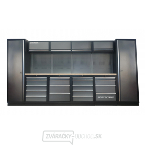 Zostava dielenského nábytku Procarosa PROFESSIONAL L-7 Pracovná doska: drevená, Hmotnosť: 394,8 kg Zostava dielenského nábytku Procarosa PROFESSIONAL L-7 Pracovná doska: drevená, Hmotnosť: 394,8 kg gallery main image