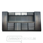 Zostava dielenského nábytku Procarosa PROFESSIONAL L-4 Pracovná doska: drevená, Hmotnosť: 371,7 kg Zostava dielenského nábytku Procarosa PROFESSIONAL L-4 Pracovná doska: drevená, Hmotnosť: 371,7 kg gallery main image