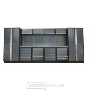 ZOSTAVA dielenského nábytku PROCAROSA PROFESSIONAL XXL-7 Pracovná doska: drevená, Hmotnosť: 439,8 kg ZOSTAVA dielenského nábytku PROCAROSA PROFESSIONAL XXL-7 Pracovná doska: drevená, Hmotnosť: 439,8 kg gallery main image