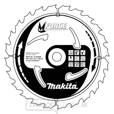 Makita B-07901 - pílový kotúč 165x20mm 16T