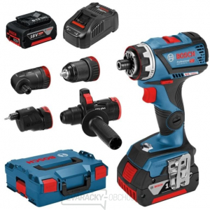 BOSCH Aku vŕtací skrutkovač GSR 18V-60 FC SET