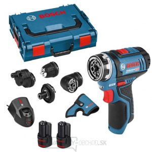 BOSCH Aku vŕtací skrutkovač GSR 12V-15 FC Set