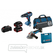 BOSCH 2-dielny set 0601CBT188 - GSB18V-50 + GWS18V-10 gallery main image