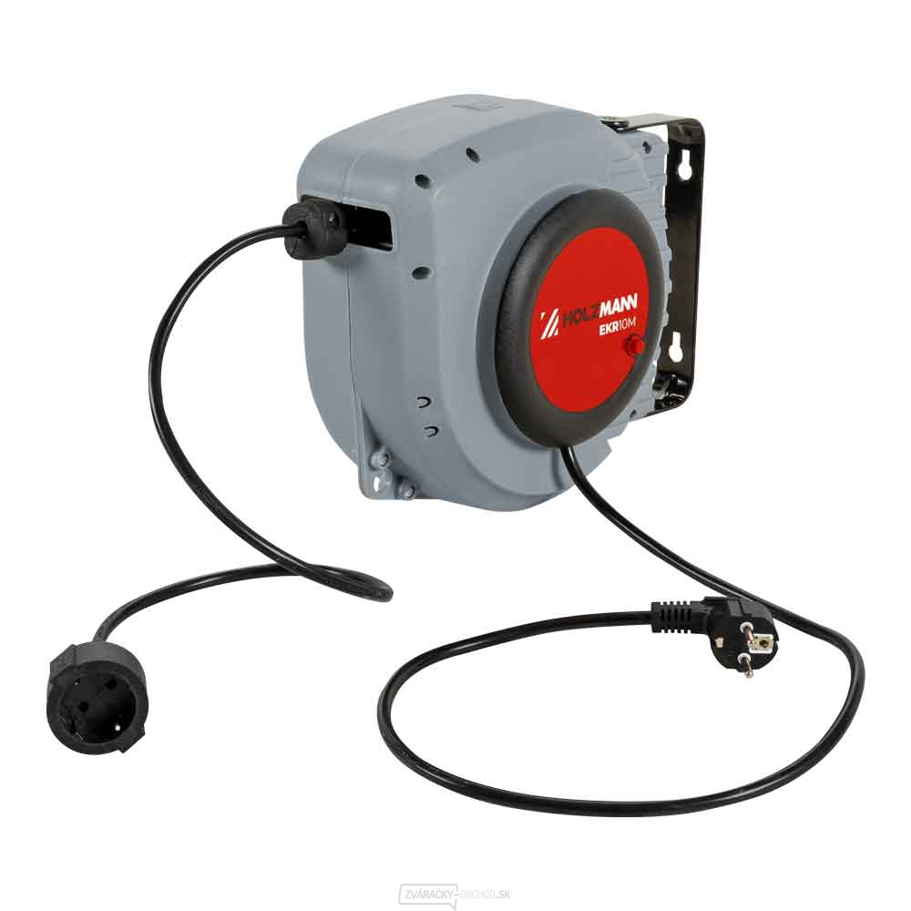 Holzmann samonavíjací bubon s káblom 230V EKR10M Holzmann samonavíjací bubon s káblom 230V EKR10M gallery main image