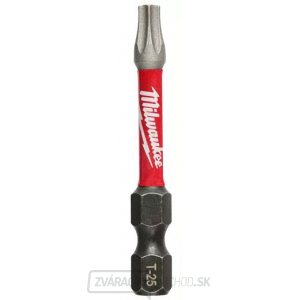 Milwaukee Skrutkovacie bit TX SHOCKWAVE IMPACT DUTY TX25 x 50 mm - 1 ks gallery main image