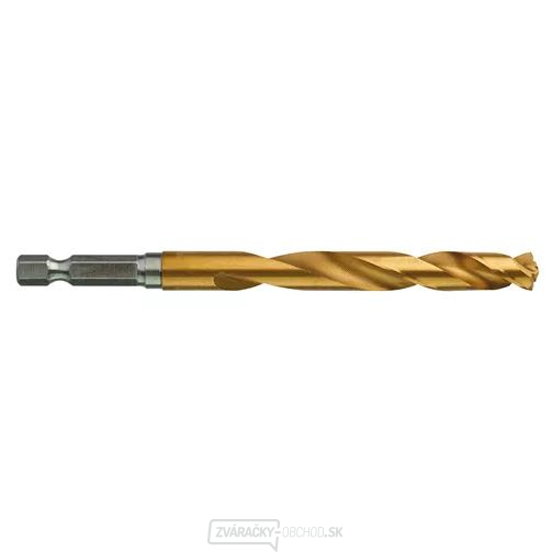 Milwaukee Titánový vrták do kovu Shockwave HSS-G TiN Red Hex 9 mm - 1ks